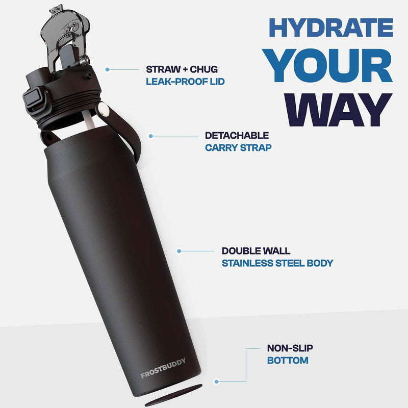 Bottle Buddy 32oz | Virginia Tech Hokies | Skin + Budz Bundle